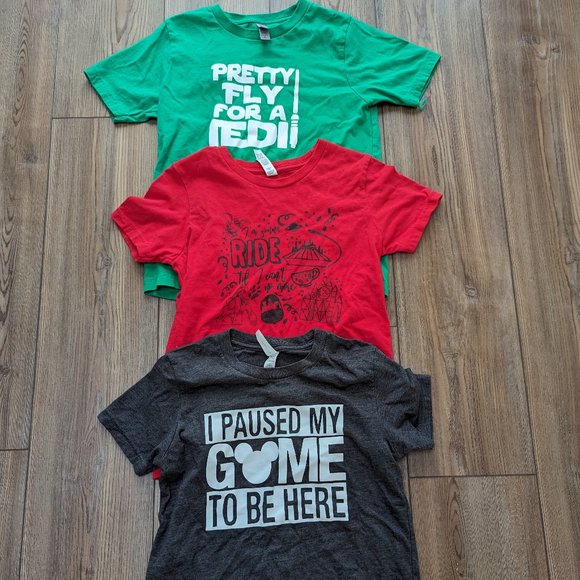 3x Disney T-Shirts - Picture 1 of 3